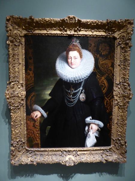 Porträt von Erzherzogin Maria Clementine von Österreich Königingemahl von ... Detail Porträt der Erzherzogin Isabella Clara Eugenia von Peter Paul Rubens