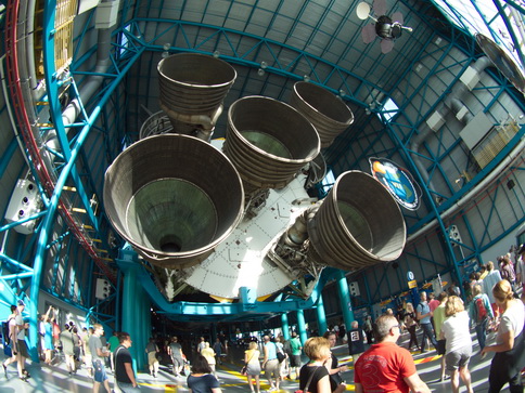 space Shuttle port canaveral port canaverals , raketen , Rakete Fisheye Bilder