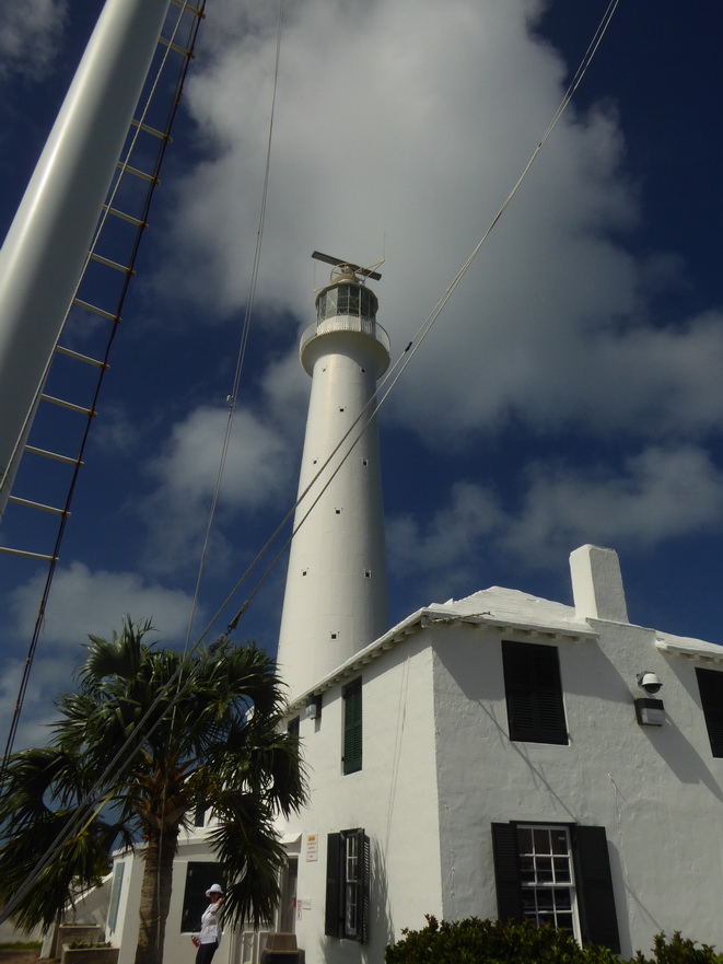 Hamilton Bermuda Bermudas Hafen Bermuda Lighthouse Bermuda Leuchtturm 
