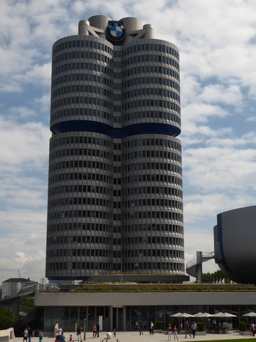 BMW München Weg zur Werksführung 