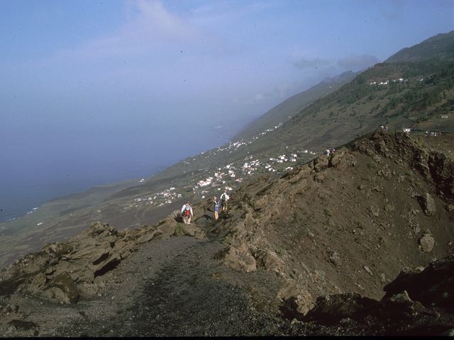 La Palma   Vulkankrater La Palma Wanderung mit der Asi 