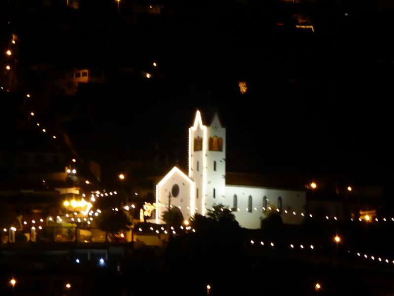    Madeira    Madeira   iglesia noche