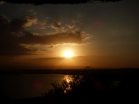 Sunbird Lodge   Lake Elementaita   Kenia   sundowner