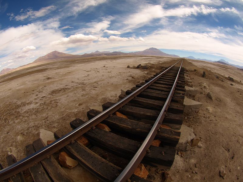 Eisenbahn nach Chile Ollague