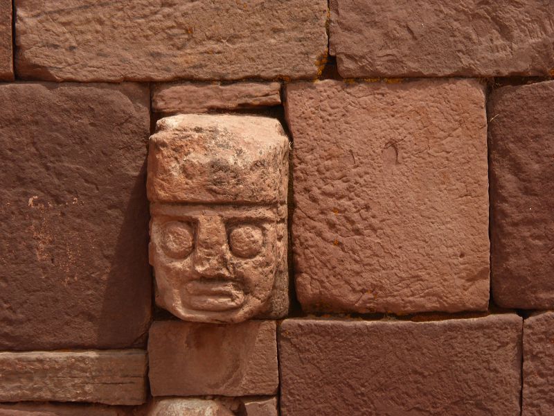 Tiahuanacao Pukara Kultur Sonnentor  Tiwanaku