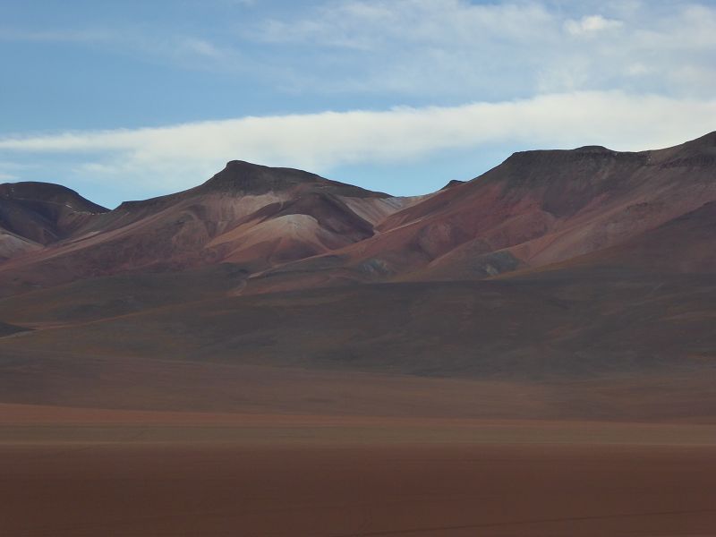 Bolivien Salar Anden Andes Salzsee Saltlake  Hotel Tayka del Desierto auf 4600 m 