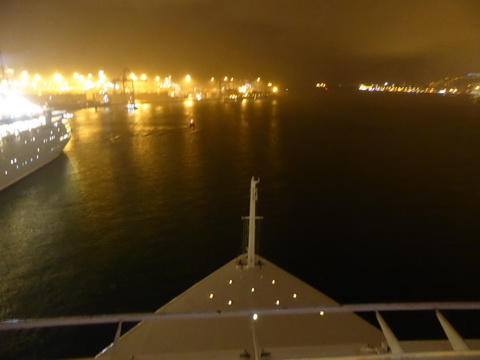 Las Palmas Gran Canaria Ship Aida Prima auslaufen 