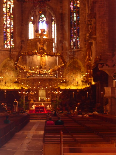 Palma de Mallorca Mallorca Cathedrale gaudi a seu 