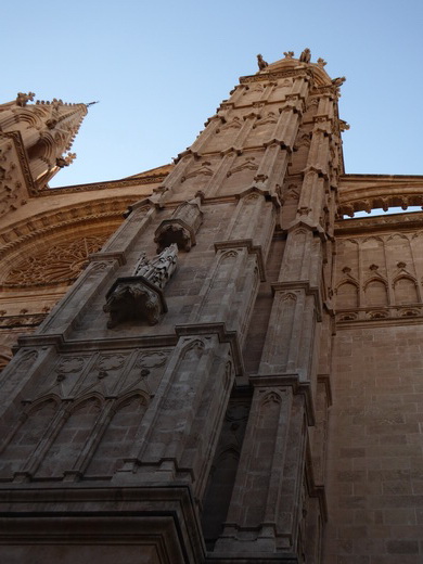   Palma de Mallorca Mallorca Cathedrale gaudi a seu Palma de Mallorca Mallorca La Seu („Bischofssitz“) 
