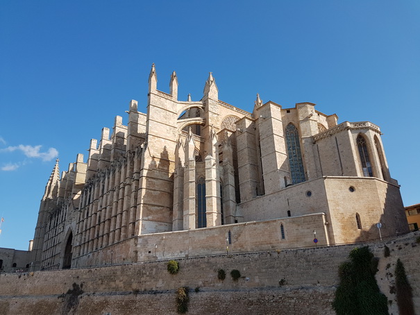 Palma de Mallorca Mallorca Cathedrale gaudi a seu 