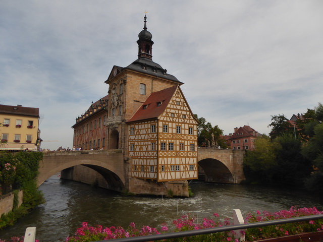 Bamberg an der Regnitz RathausBamberg an der Regnitz Rathaus  