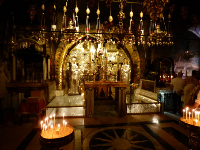 JERUSALEM Kirche vom heiligen Grab Jesu  größtes Heiligtum der Christen  Jeusalem Grabeskirche