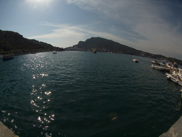 La Spezia 5 Terre Insel Palmaria portovenere fisheye