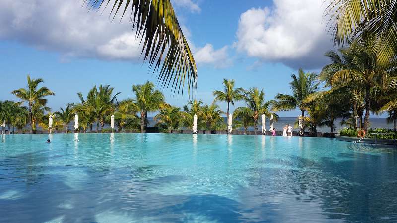 Pool Le Victoria Beachcomber Hotel Mauritius