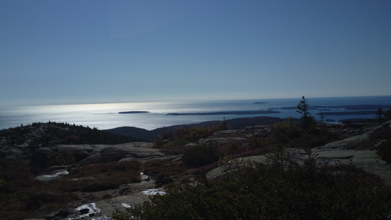 Wanderung im Acadia-Nationalpark  Cadillac Mountain NP  Hiking Trail from Otter Cove to Top