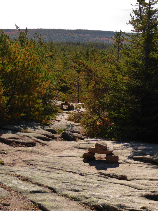 Wanderung im Acadia-Nationalpark  Cadillac Mountain NP  Hiking Trail from Otter Cove to Top