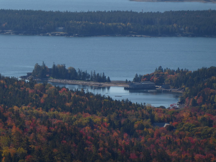 Wanderung im Acadia-Nationalpark  Cadillac Mountain NP  Hiking Trail from Otter Cove to Top