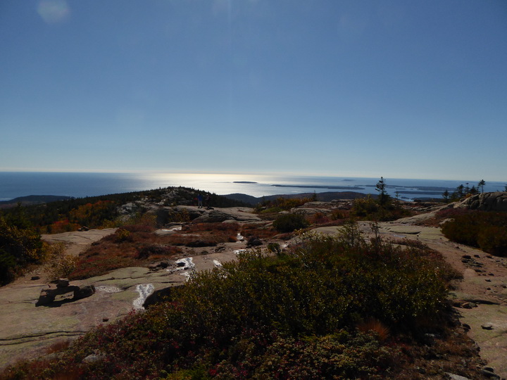 Wanderung im Acadia-Nationalpark  Cadillac Mountain NP  Hiking Trail from Otter Cove to Top