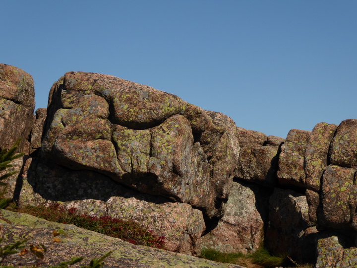 Wanderung im Acadia-Nationalpark  Cadillac Mountain NP  Hiking Trail from Otter Cove to Top