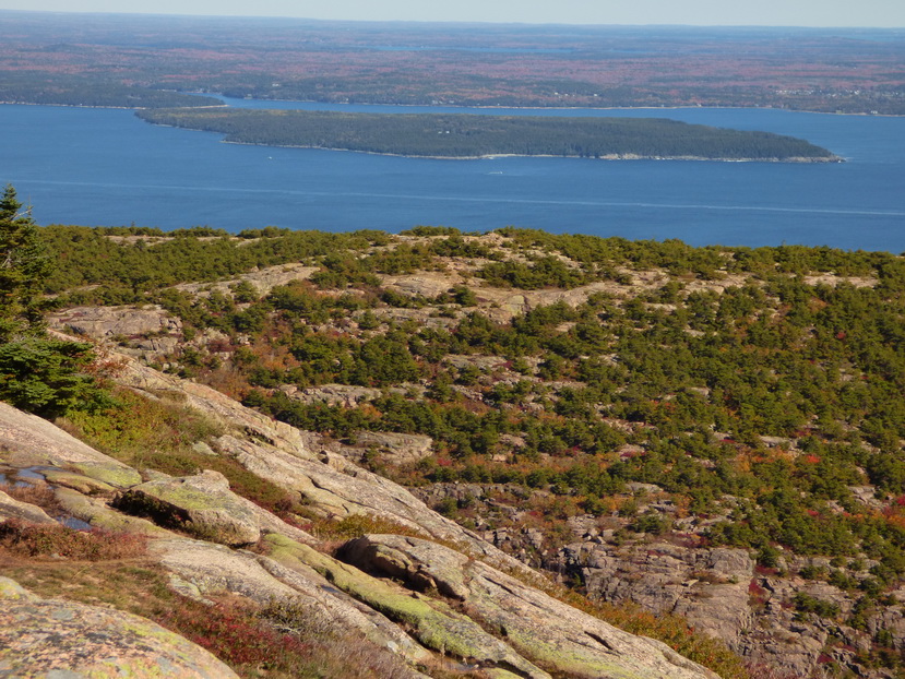  Cadillac Mountain NP  Hiking Trail from Otter Cove to Top