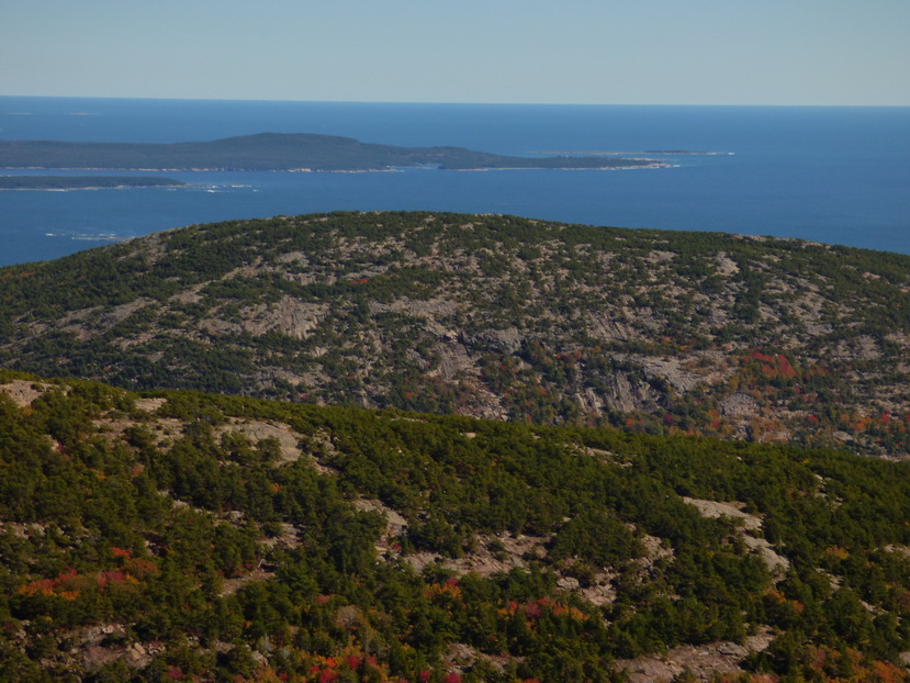  Cadillac Mountain NP  Hiking Trail from Otter Cove to Top