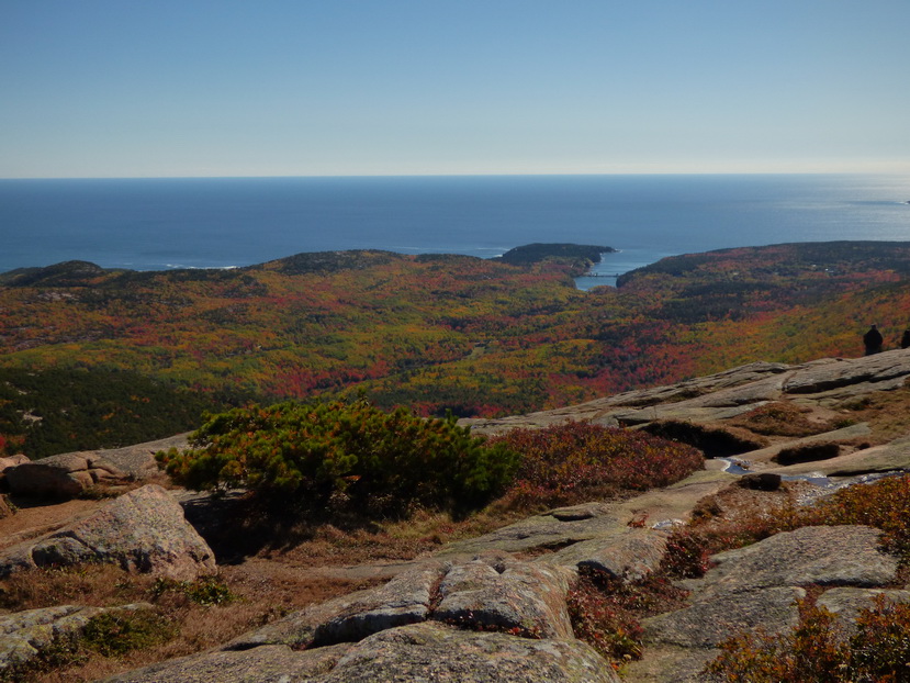  Cadillac Mountain NP  Hiking Trail from Otter Cove to Top