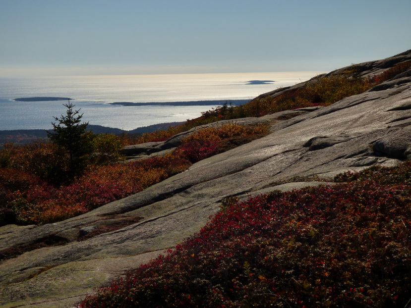  Cadillac Mountain NP  Hiking Trail from Otter Cove to Top