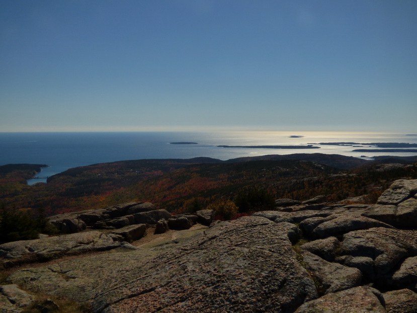  Cadillac Mountain NP  Hiking Trail from Otter Cove to Top