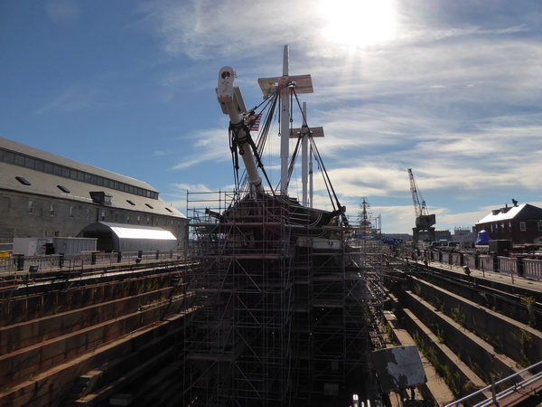 Boston Walk to Dry Dock Uss Constitution