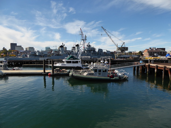 Boston Walk to Dry Dock Uss Constitution