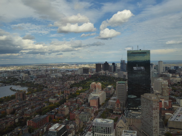 Boston Skywalk, Boylston Street, Boston, Massachusetts, USA Prudential Tower