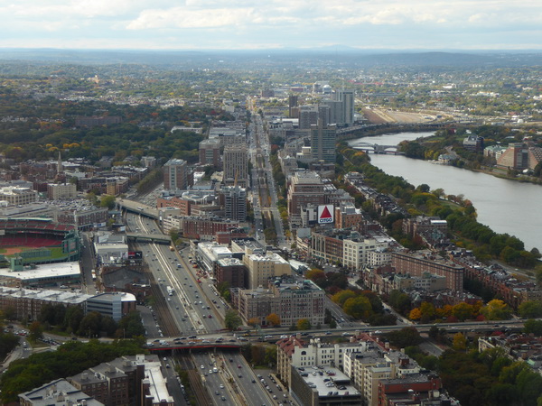   Boston Skywalk, Boylston Street, Boston, Massachusetts, USABoston Skywalk, Boylston Street, Boston, Massachusetts, USA