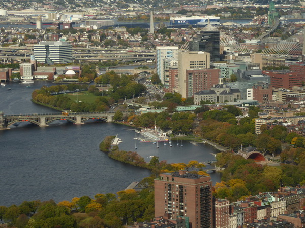   Boston Skywalk, Boylston Street, Boston, Massachusetts, USABoston Skywalk, Boylston Street, Boston, Massachusetts, USA