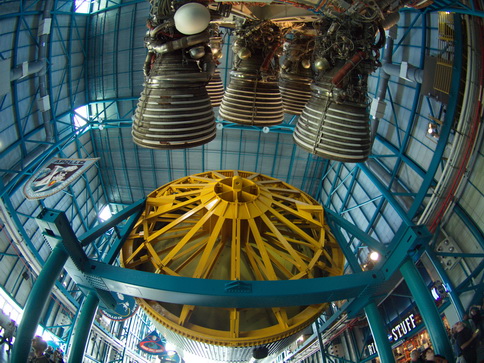 space Shuttle port canaveral port canaverals , raketen , Rakete Fisheye Bilder