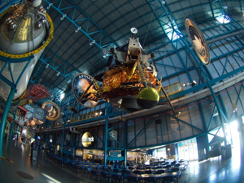 space Shuttle port canaveral port canaverals , raketen , Rakete Fisheye Bilder