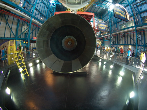 space Shuttle  port canaveral port canaverals , raketen , Rakete Fisheye Bilder