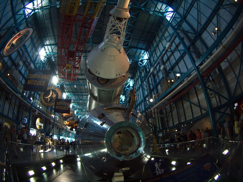 space Shuttle  port canaveral port canaverals , raketen , Rakete Fisheye Bilder