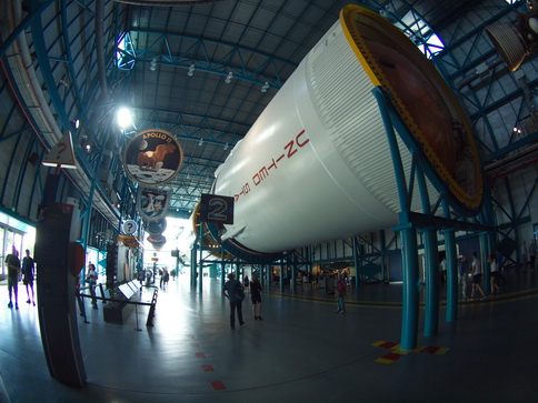 space Shuttle  port canaveral port canaverals , raketen , Rakete Fisheye Bilder