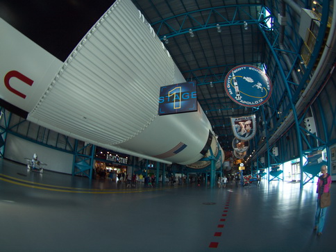 space Shuttle  port canaveral port canaverals , raketen , Rakete Fisheye Bilder