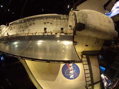 space Shuttle  port canaveral port canaverals , raketen , Rakete Fisheye Bilder