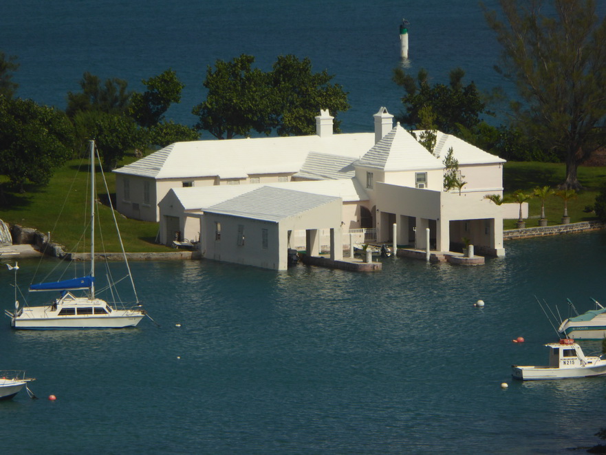 Hamilton Bermuda Bermudas Hafen Bermuda Lighthouse Bermuda Leuchtturm 