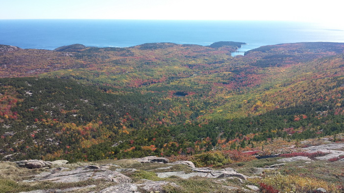 Wanderung im Acadia Nationalpark