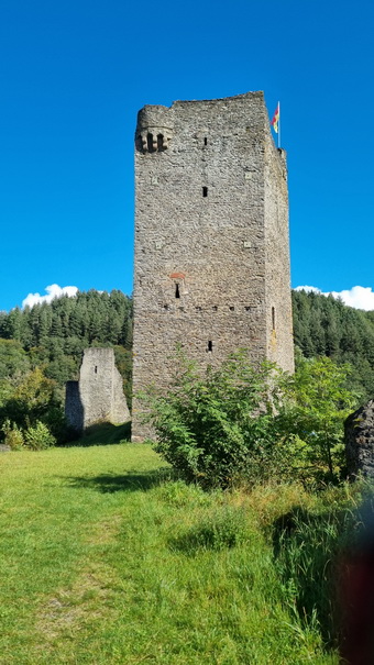 Manderscheid  Burgen 2 Manderscheider  bUrgen Oberburg