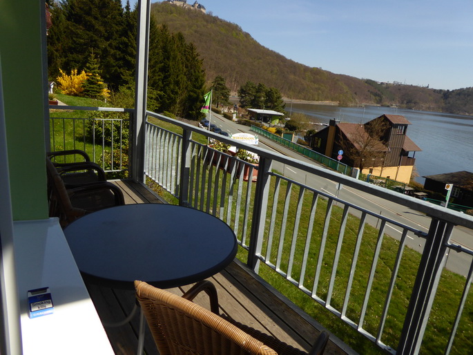 Edersee Schloss Waldeck  Waldeck am Edersee  Seilbahn