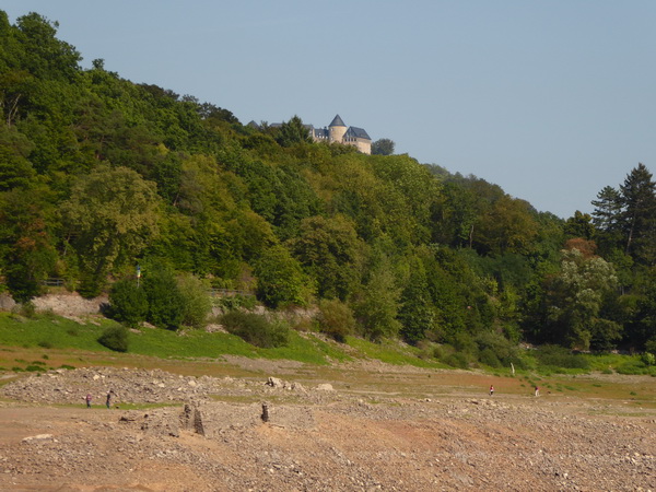  Waldhotel Wiesemann Edersee   niedrigwasser