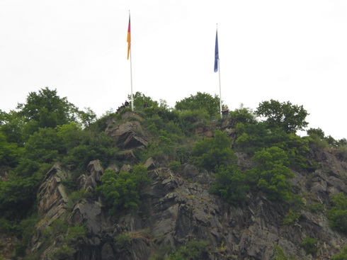 Mit dem Schiff Stolzenfels von Braubach nach  Rüdesheim   