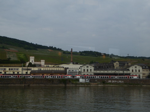 Mit dem Schiff Stolzenfels von Braubach nach  Rüdesheim 
