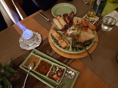 Thai Küche  mit Seeblick