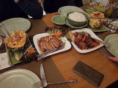 Thai Küche  mit Seeblick
