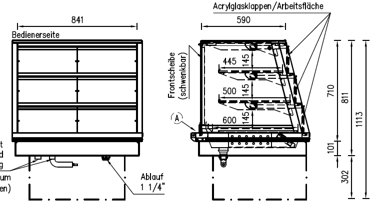 hagola_vitrine Tortenvitrine  Malmö Kopenhagen Stockholm Oslo 